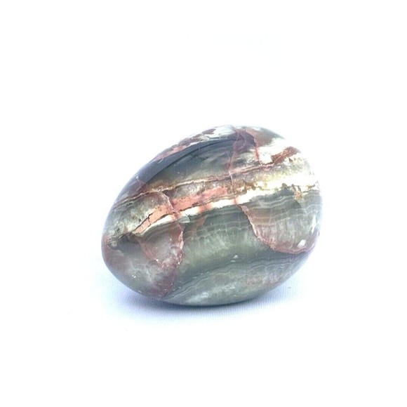 Afghanistan Jade Egg Shape Natural Stones  Quartz Crystals Reiki Healing 2.5" - Picture 1 of 14